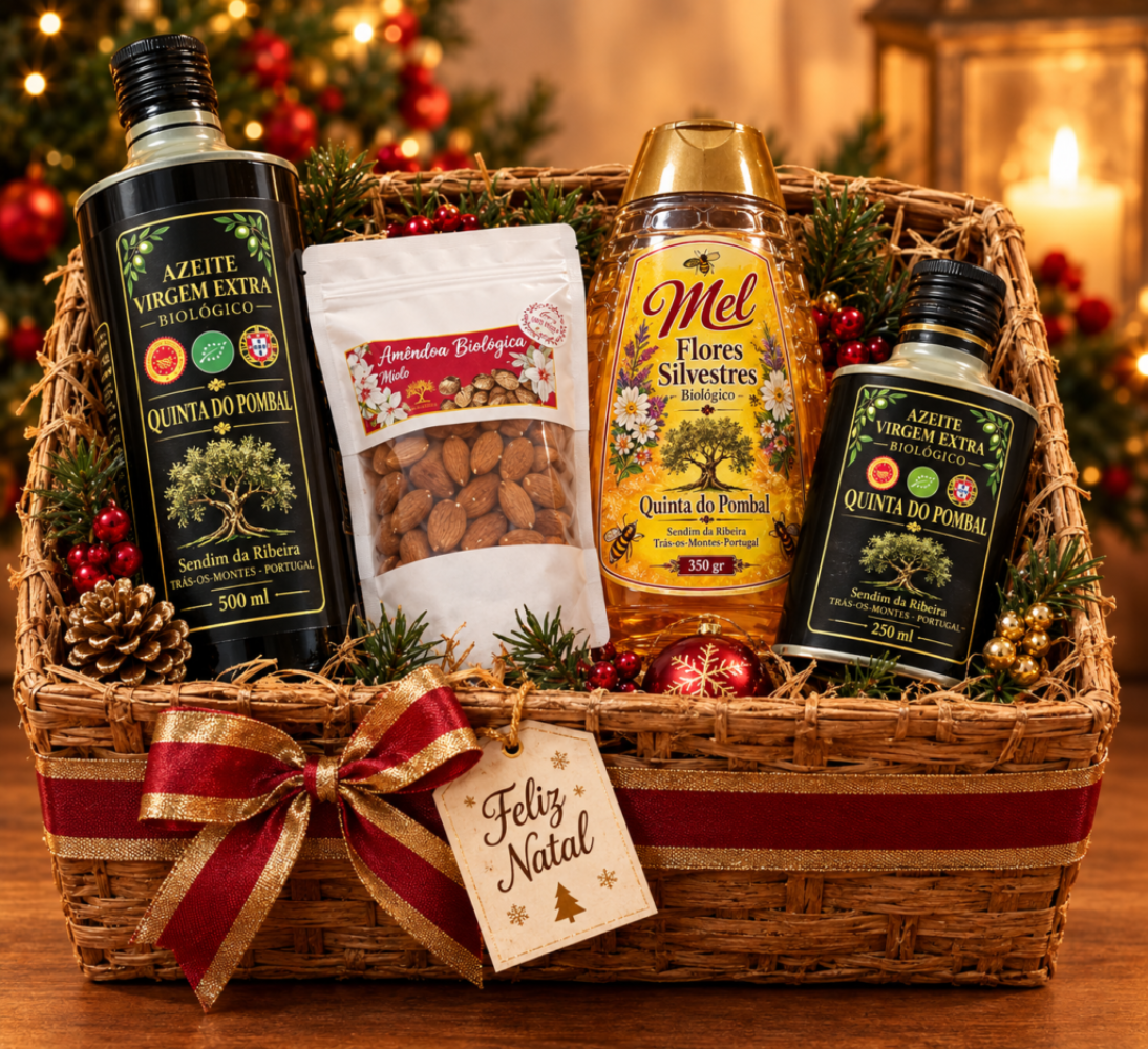 Cesto Gourmet de Natal Festivo